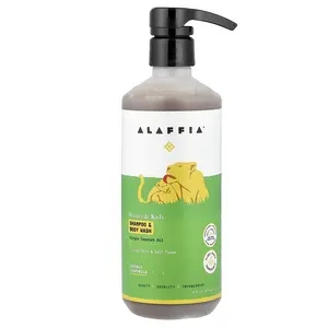 Alaffia Babies & Kids, Shampoo & Body Wash, Coconut Chamomile, 16 fl oz (473 ml)