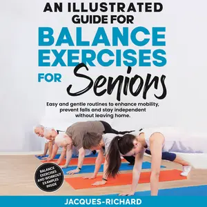 An Illustrated Guide for Balance Exercises for Seniors: easy and gentle routines to enhance mobility, prevent falls and stay independent without leaving home.