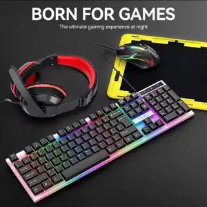4 in one T wolf Hurricane beast Gaming combo set