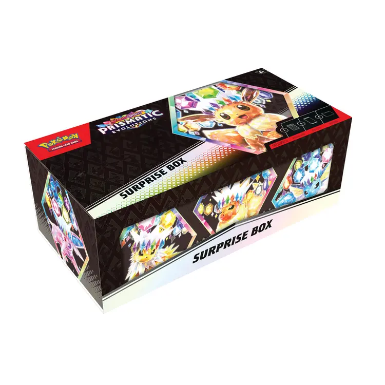 Pokemon Prismatic Surprise box god pack prismatic evolution TCG - TikTok  Shop