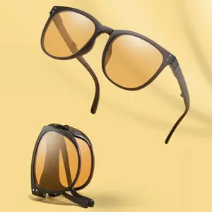 2024 Style Revolution:Foldable Polarized Sunglasses, Perfect for Pocket, Car,and Bag Full Rim