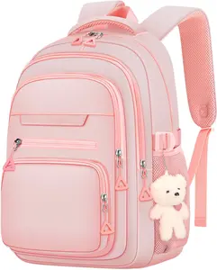 Cute Girls Backpack for School  Travel College backpack for Women Teen Pink Bookbags Aesthetic Laptop Bagpack