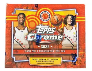 2025 Topps Chrome McDonald’s All-American Basketball - Hobby Box - Gold Exclusives + 3 Autographs