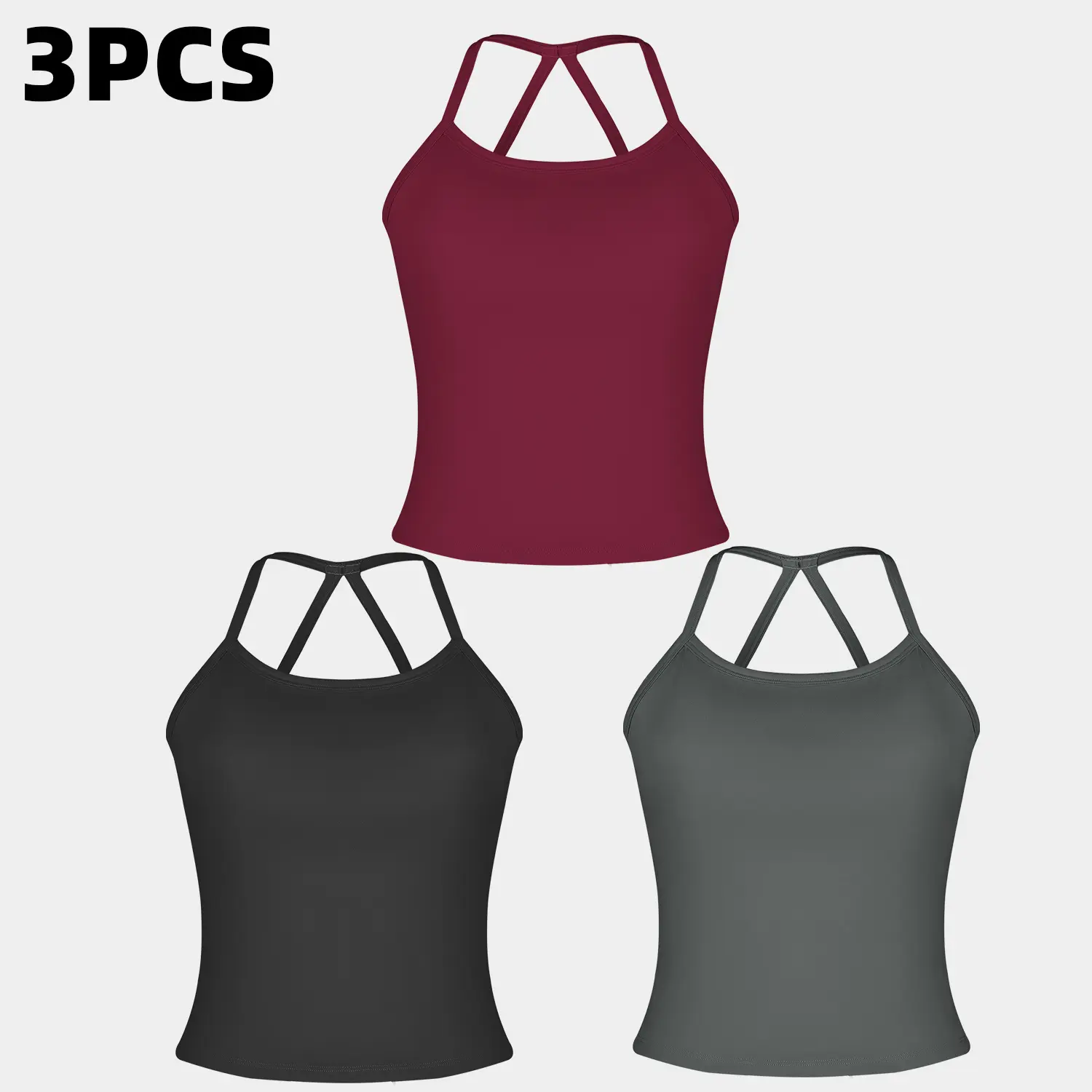 Black, dark gray, reddish brown