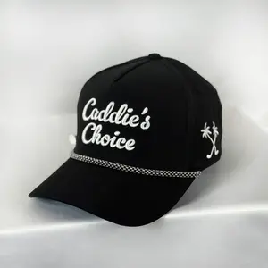 "Classic Choice" Golf Hat - All Around Embroidery with a Tee Holder