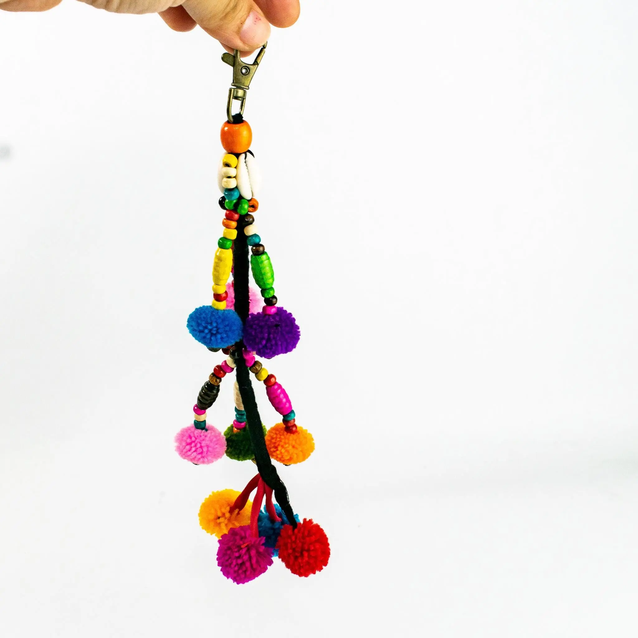 Cascade Pom Pom Zipper Pull | Keychain - Thailand