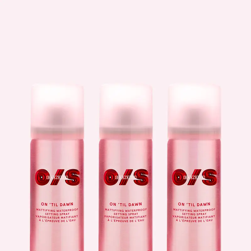 LOCK & SET ON THE GO - On ’Til Dawn Mattifying Setting Spray Travel Trio | ONE/SIZE Setting Spray Set for Oily Skin - Travel Size Trio