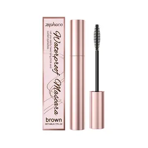 Zephoco Brown Curl Mascara Daily Moisturizing Natural Beautiful Long-lasting Smudge-proof Eyelash Mascara