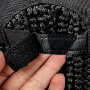 Long Braiding Hair Baseball Cap Hat Wig Hair With Synthetic Braided Box Braids For Women Hat With Hair Extensions Braids Hat Wig With Hair Attached, Hip Hop Punk Style, 20/22 Inch