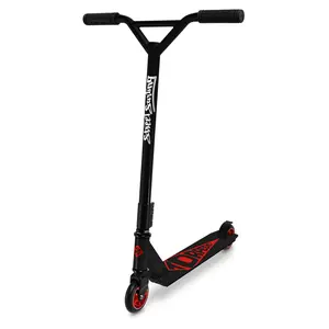 Street Surfing Stunt Kick Scooter Torpedo Black Core Red