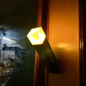 Minecraft Torch Light - 4 Colors - USB C - Wall Mountable Minecraft Torch Light - 4 Colors - USB C - Wall Mountable