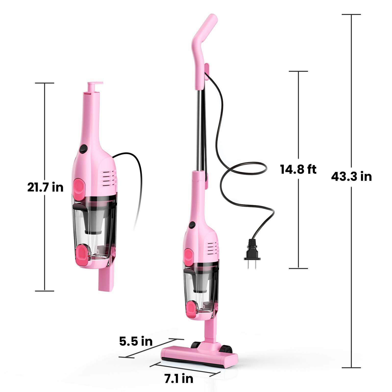 INSE R6X Corded Stick Vacuum, 15KPa Suction with 600W Motor, Ultra-Lightweight Bagless Upright Vacuum with Handheld for Home Hard Floor Carpet Pet Hair Car Cleaning home cleaning tools home appliances