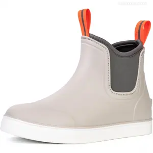 Women's Deck Boots Waterproof Ankle Rain Boots Outdoor Fishing Garden Boots for Women Anti-Slip Lightweight Comfortable Work ShoesFFSummitSupply7