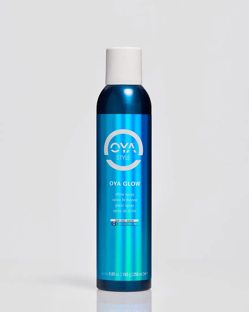 OYA Glow (250 ml / 6.8 oz. net wt.)  Lightweight  Shine Spray
