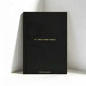 A Journal to Come Back to Yourself – If I Truly Knew Myself | Emotional Healing, Self-Love & Reflection | Beautiful Undated Mental Health Journal Gift