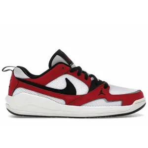 Jordan Men's CMFT Era White Varsity Red Sail Black, from StockX