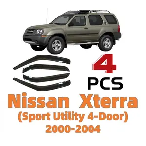 for 2000-2004 Nissan Xterra Window Visor/WeatherShield/Rain Visor