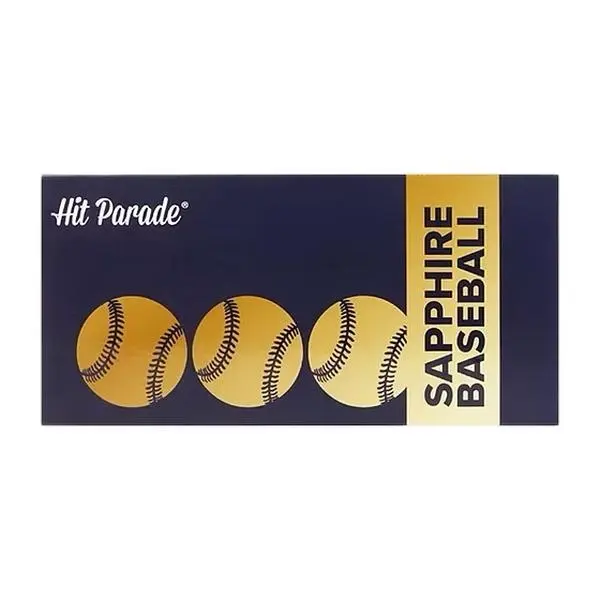 Three Hit Parade Autographed Baseballs SAPPHIRE EDITION Sportsball Sports Memorabilia