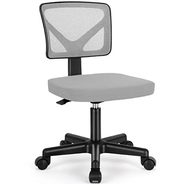 Executive Office Chair – Cream PU Leather with Padded Armrests – Adjustable Height, 360-Degree Swivel