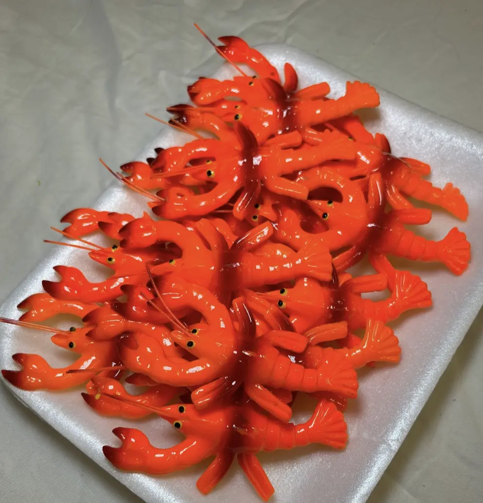 Realistic 3D Crawfish Refrigerator Magnet – Cajun Seafood Kitchen Décor