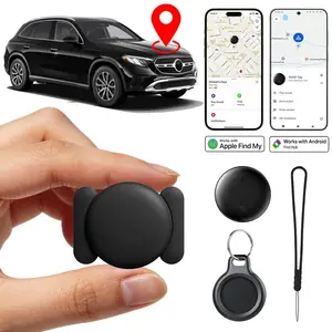 Bluetooth-compatible Dual System Tracker for iOS/android, Compatible with Apple Find My and Google Find My, Ideal for Keys, Luggage, Wallet, Car