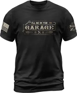 Ill Be in The Garage T-Shirt, Ill Be in The Garage Shirt, Fathers Day Shirt, Dad Shirt, Gift for Father Day, Trendy Casual Wear, Fun Apparel Shirt, Menswear & Womenswear