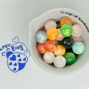 12MM beads, perfect for pens, phone, charms, keychains, wristlets, or any other DIY needs.