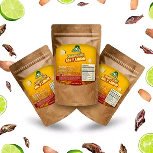 3 Pack 4oz Chapulines With Salt And Lime 4oz