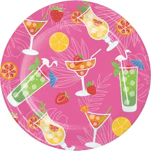 Summer Sippin' Dessert Plates