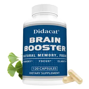 Didacat Brain Health Supplement – ​​Supports Brain Health and Memory 120 Capsules
