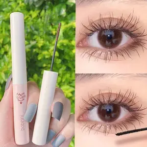 Long-Lasting Anti-Smudge Fanning Voluminous Lengthening Mascara, Quick-Drying Non-Sticky Formula, Waterproof Base for Dense & Lengthened Lashes