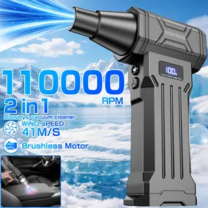110000RPM Snow Blower Cleaning Tool | 2-in-1 Blow Suction Portable Electric Air Duster