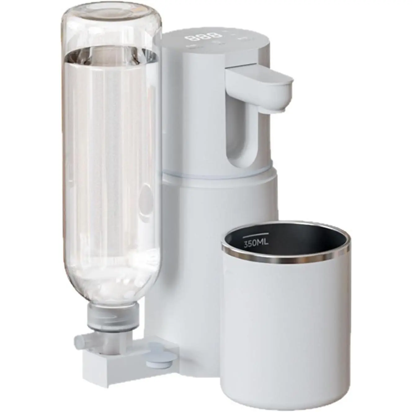 Mini Portable Instant Hot Water Dispenser, 2000W 3-Second Fast Heating, 5 Temperatures for Camping (Sports & Outdoor Accessory)