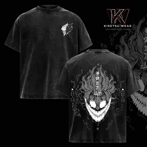 Okarun Dandadan Anime Graphic T-Shirt – Vintage Washed Oversized Shirt, Soft Cotton Casual Streetwear Tee, Unisex Apparel for Anime Fans