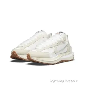White and Black Stylish Comfortable Non-Slip Durable Sports Casual Shoes