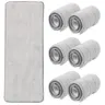Mop Pads Replacement, 6 Pack mop Head Replacement Washable Microfiber Pads Cleaning
