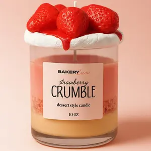 3 wick Dessert Candle with 3D Lid