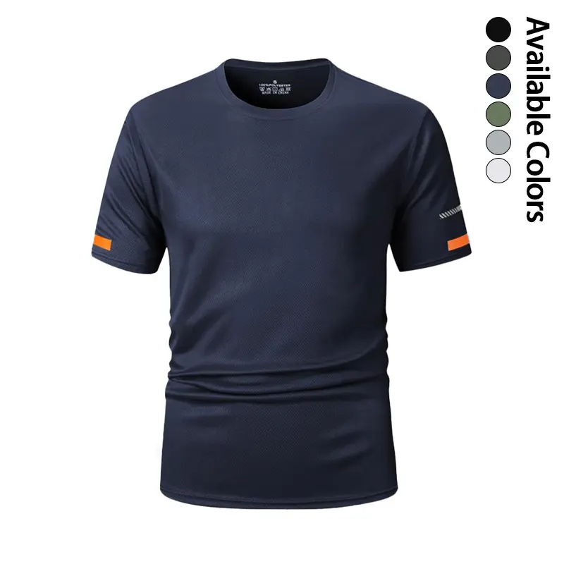 Quick-dry, breathable sports T-shirt, fitness top, quick-drying technology, sportswear suitable for running