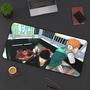 Bleach Anime Mouse Pad – Bleach Inspired Ichigo Kurosaki Design, Large Desk Mat, Smooth Gaming Surface, Anti-Slip Base, Perfect Gift for Otaku Fans
