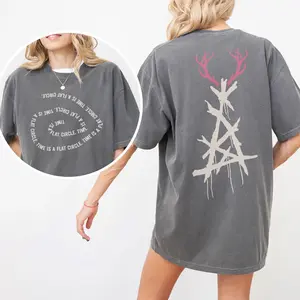 Detective TV Show T-Shirt, True Crime Series Graphic Tee Shirt, Time is a Flat Circle Carcosa, Matthew McConaughey Detective Show Merch