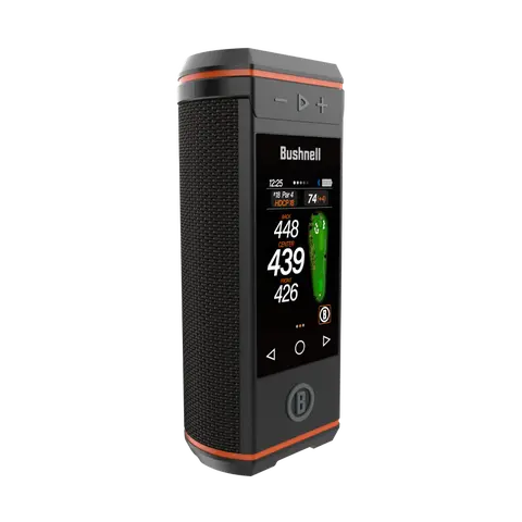 Bushnell Wingman HD Bluetooth Golf Speaker, 3.5” Color HD Touchscreen, 360° Premium Audio – Portable Golf Accessory for Enhanced Visuals and Distances, Golf Accessories