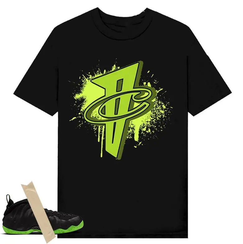Penny 1 Cent Drip Graphic Tee, Foamposite One Black Volt Shirt, Shirt To Match sneaker Streetwear Graphic Shirt Men Women