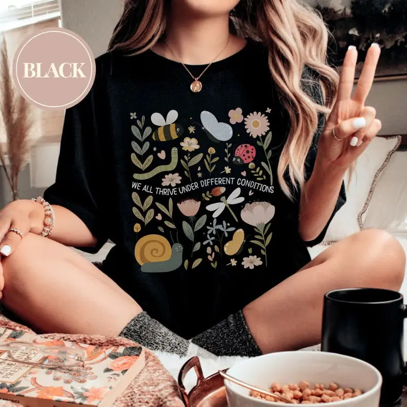 Comfort  Vintage Neurodiversity T-shirt, Special Education Teacher T-shirt, Neurodiversity T-shirt For Bcba Gift, Trendy Outfits Gift For Her