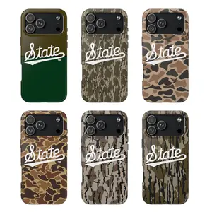 Mossy Oak Mississippi State Camo Tough Phone Case, iP 17/16/15/14/13/12/11/X/8 Pro Max Plus Mini Accessories