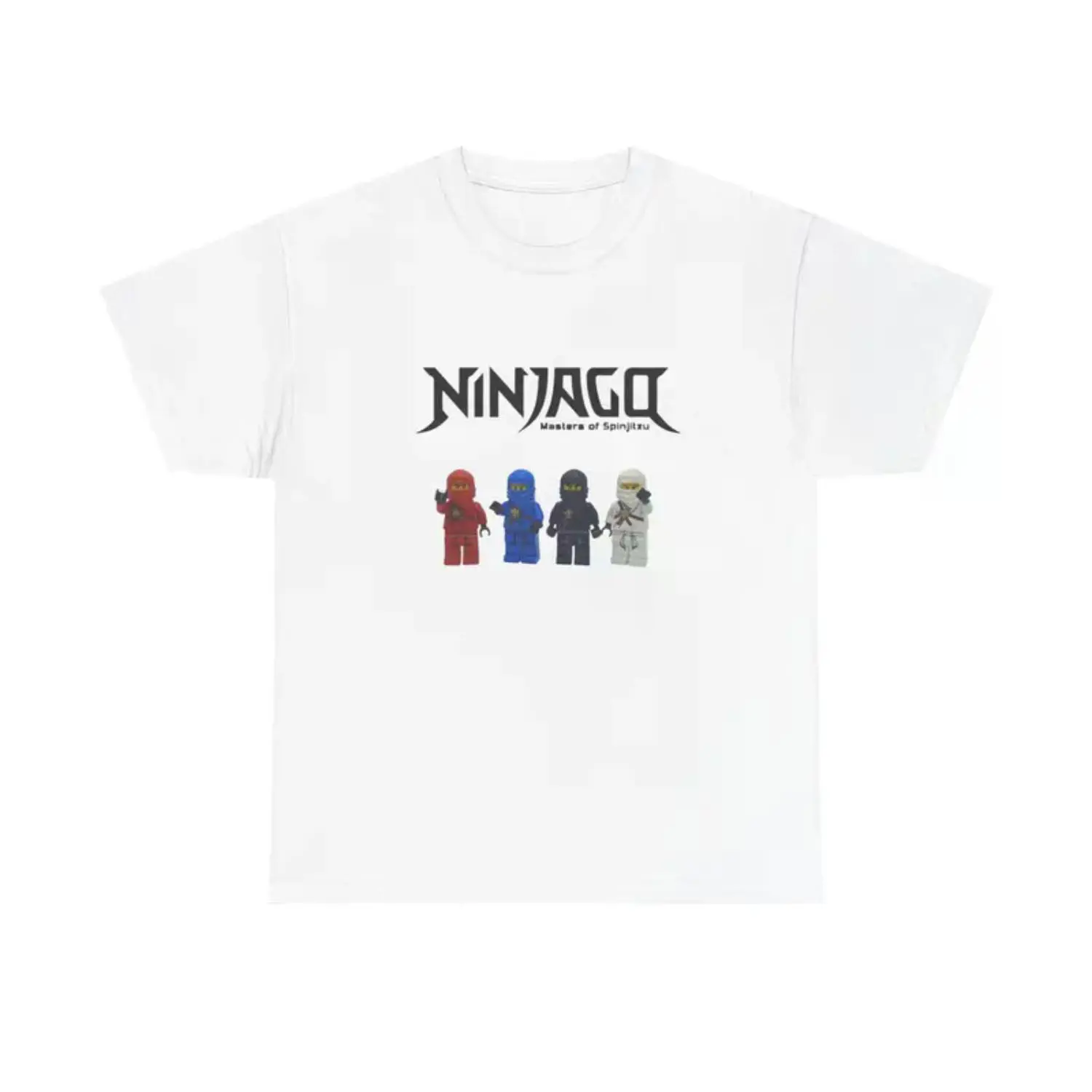 Ninjago Retro Fan Classic Style Casual Short Sleeve Cotton T-Shirt