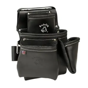 Professional Carpenter Leather Tool Bag - Rudedog U.S.A. #1151