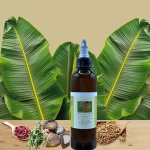 Gaia Secret Hair Growth Serum - 10 Natural Oils & Over 18 Herbs for Stronger, Fuller, Shinier Hair - 4oz/120ml - hair Care, hair growth