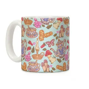 [Sale Up To 50%] Cottagecore Coffee Mug - Aesthetic Ceramic Drinkware with a Touch of Humor, Perfect for Coffee Lovers - Cup Porcelain, Ceramic Mug, 11oz & 15oz