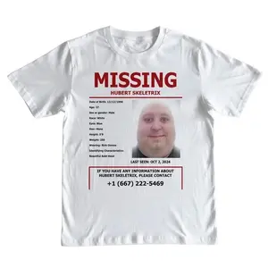 Missing Hubert Skeletrix T-shirt Underground Outfit Fans Gift Idea, Streetwear T-Shirt, Hip Hop Merch 4