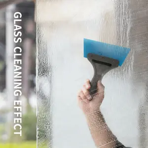 Durable Rubber Squeegee for Car Windows, Glass, Mirrors, Shower, Multi-Purpose Cleaning Tool, Home & Auto Accessories, Fits Various Surfaces, Household Cleaning Tool